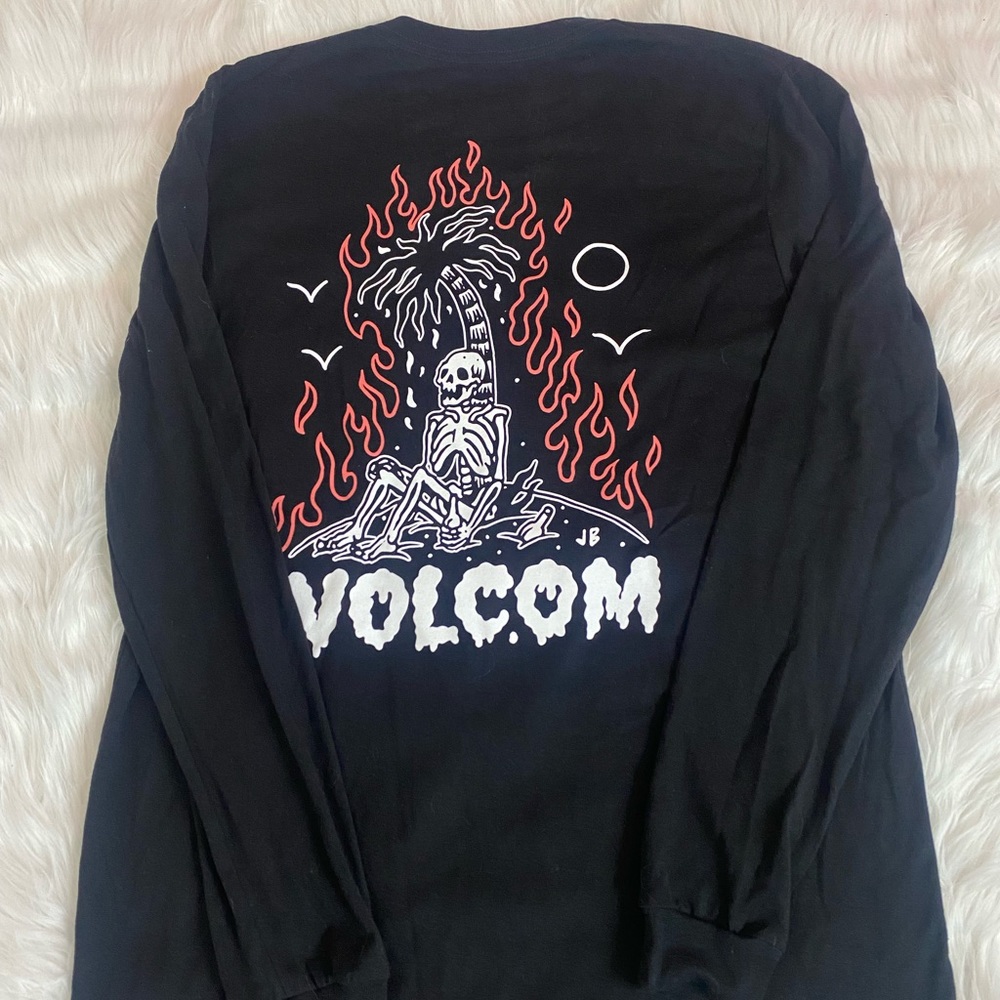 SKELETON VOLCOM TEE